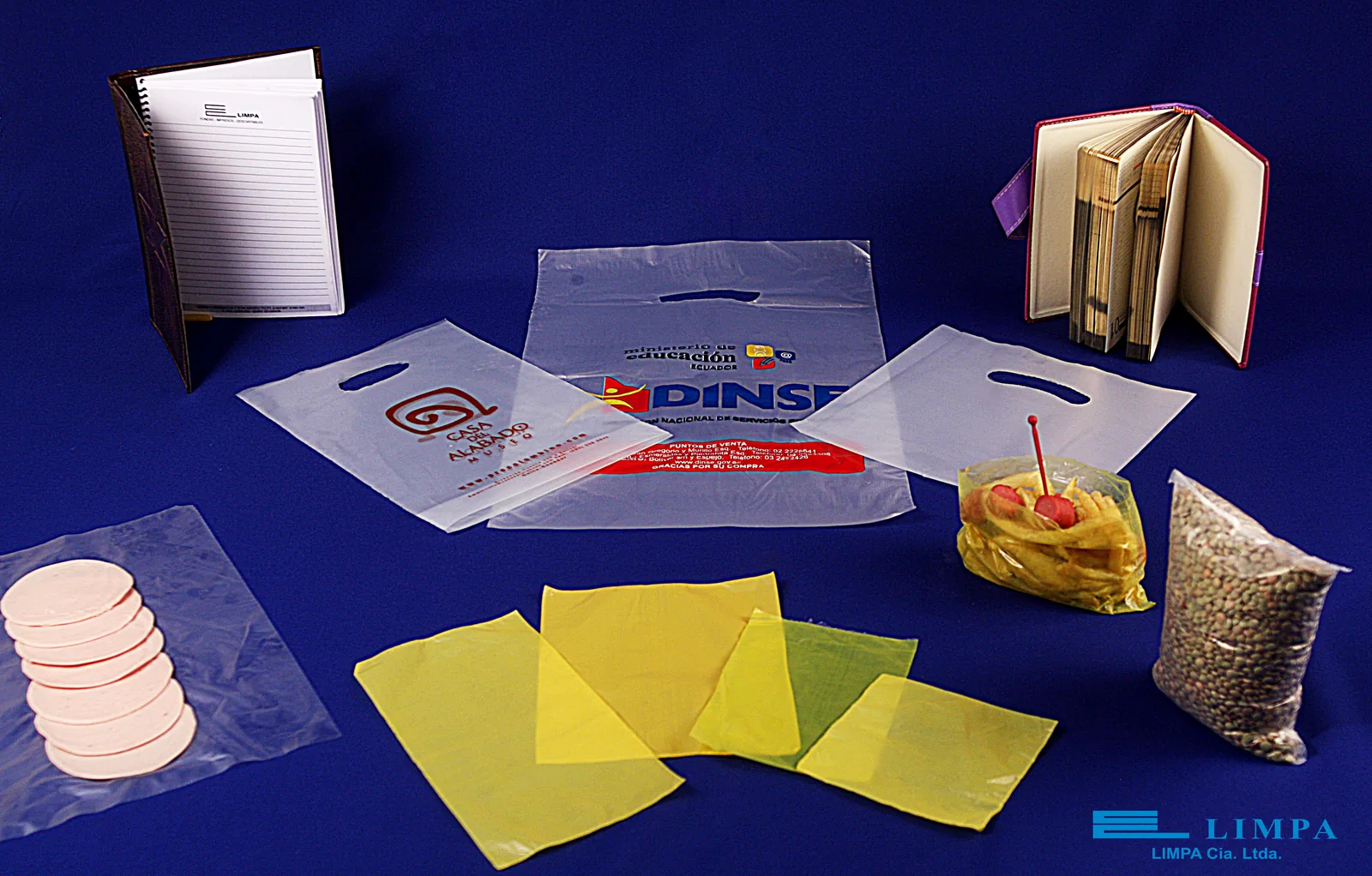 Fundas plasticas de alta densidad en diferentes presentaciones