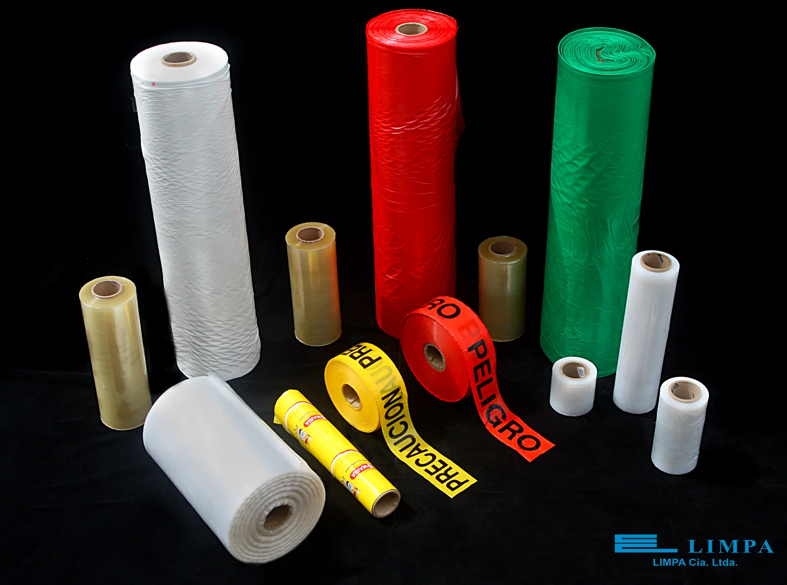 Rollos de fundas plasticas para venta al por mayor en Ecuador